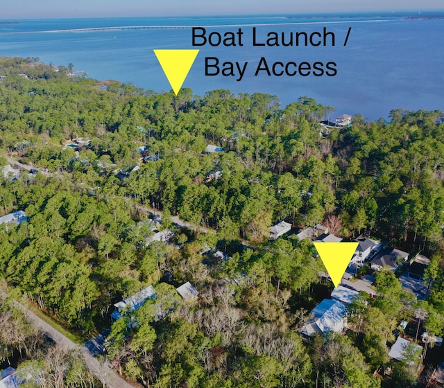 116 E Georgie Pt, Washington, FL 32459 - aerial overview of property's location featuring a large body of water