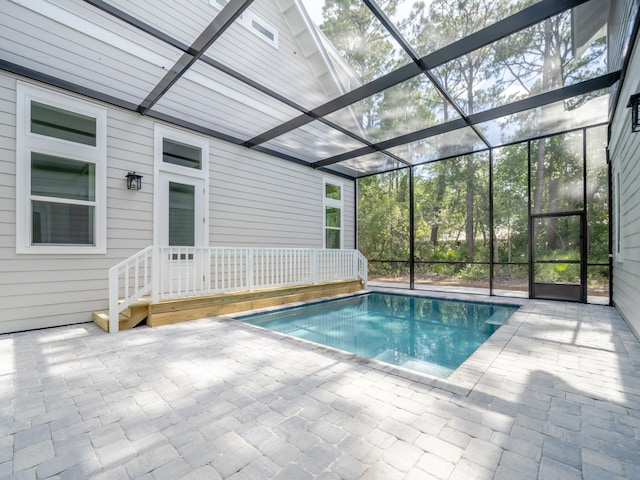 116 E Georgie Pt, Washington, FL 32459 - swimming pool featuring a patio area and a lanai