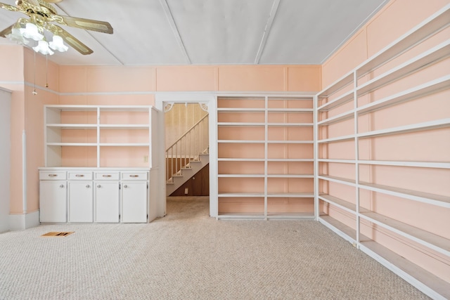 273 E Live Oak Ave, Defuniak Springs, FL 32435 - storage room with ceiling fan