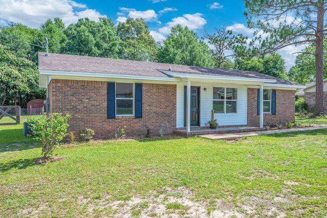 3375 Mclain Dr, Crestview, FL 32539 - single story home featuring a porch and brick siding