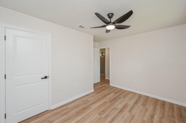 3375 Mclain Dr, Crestview, FL 32539 - unfurnished bedroom with light wood-style floors and a ceiling fan