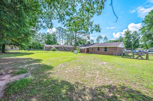3375 Mclain Dr, Crestview, FL 32539 - fenced backyard with a gate