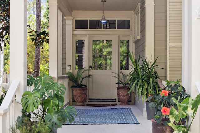 58 Pine Needle Way, Santa Rosa Beach, FL 32459 - property entrance featuring covered porch