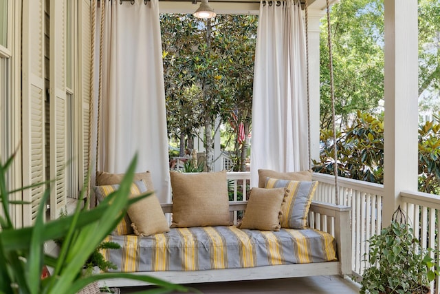 58 Pine Needle Way, Santa Rosa Beach, FL 32459 - view of covered porch