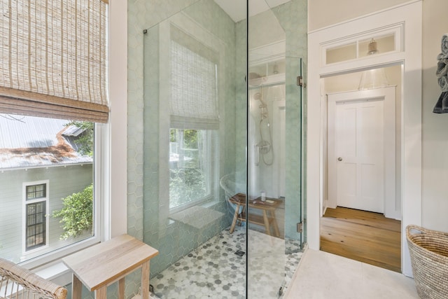 58 Pine Needle Way, Santa Rosa Beach, FL 32459 - full bathroom featuring a shower stall and tile patterned floors