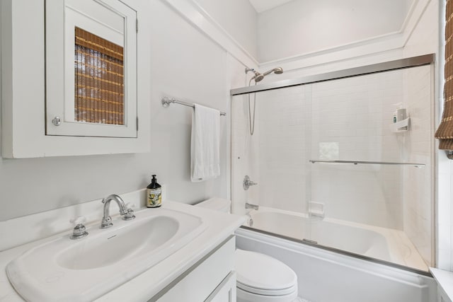 58 Pine Needle Way, Santa Rosa Beach, FL 32459 - bathroom with vanity and combined bath / shower with glass door