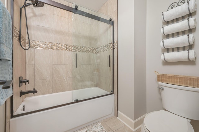 2580 Taylor Rd, Crestview, FL 32536 - full bathroom featuring enclosed tub / shower combo and tile patterned floors