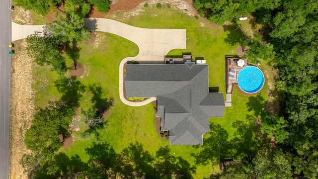 2580 Taylor Rd, Crestview, FL 32536 - aerial view of a pool area