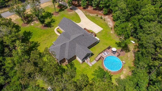2580 Taylor Rd, Crestview, FL 32536 - view from above of property featuring a pool area