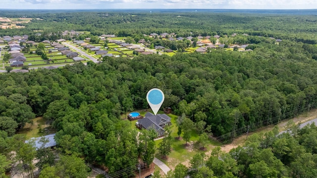 2580 Taylor Rd, Crestview, FL 32536 - aerial view of a heavily wooded area