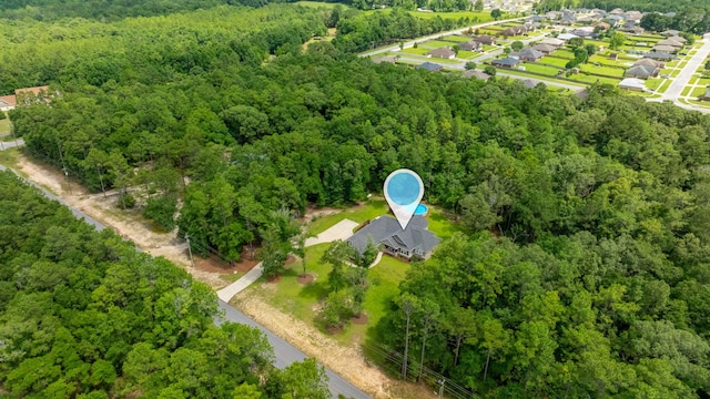 2580 Taylor Rd, Crestview, FL 32536 - bird's eye view of a heavily wooded area