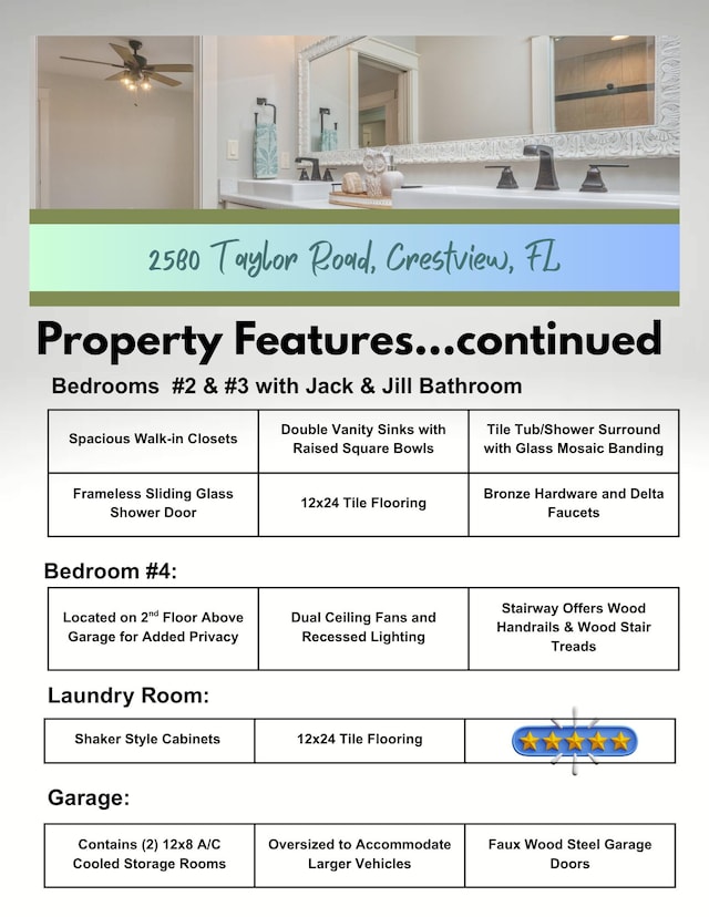 2580 Taylor Rd, Crestview, FL 32536 - view of miscellaneous listing collateral
