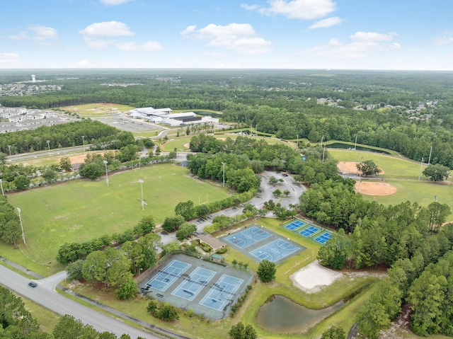 419 Symphony Way, Freeport, FL 32439 - aerial overview of property's location with a forest