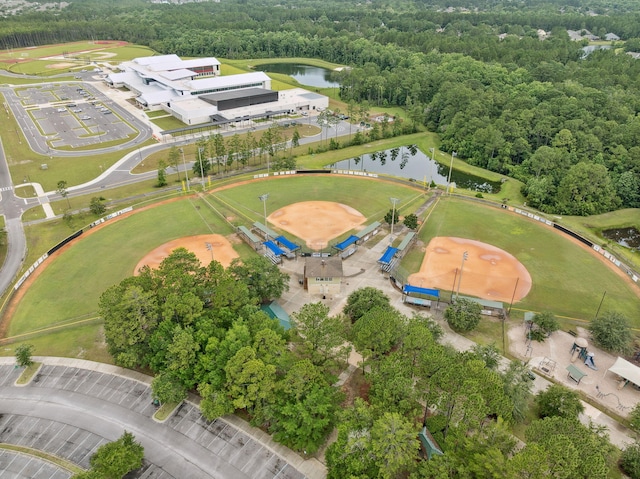 419 Symphony Way, Freeport, FL 32439 - aerial view of a nearby body of water and a forest
