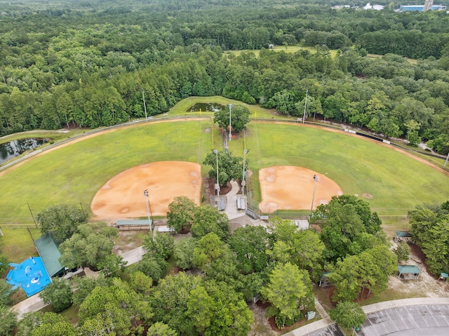 419 Symphony Way, Freeport, FL 32439 - aerial view of a heavily wooded area