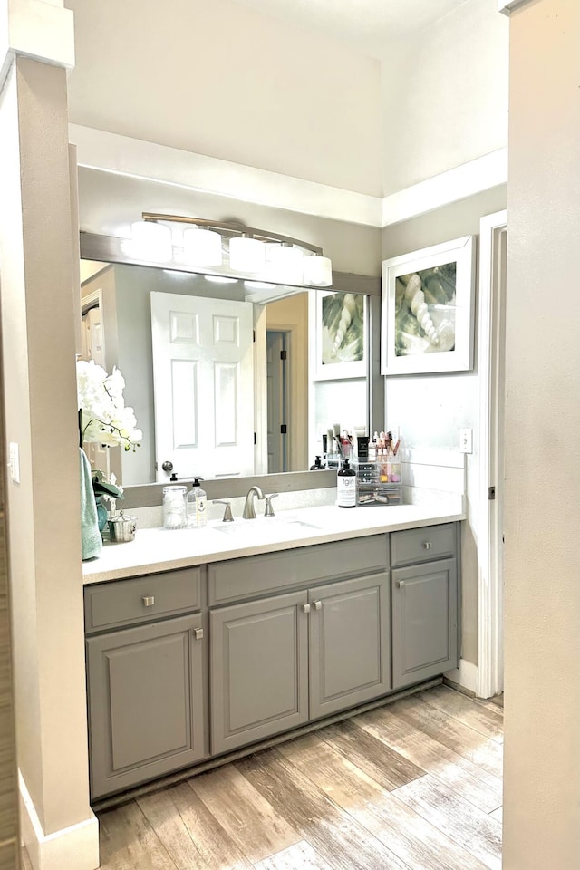 83 Azure Pl, Miramar Beach, FL 32550 - bathroom featuring wood finished floors and vanity