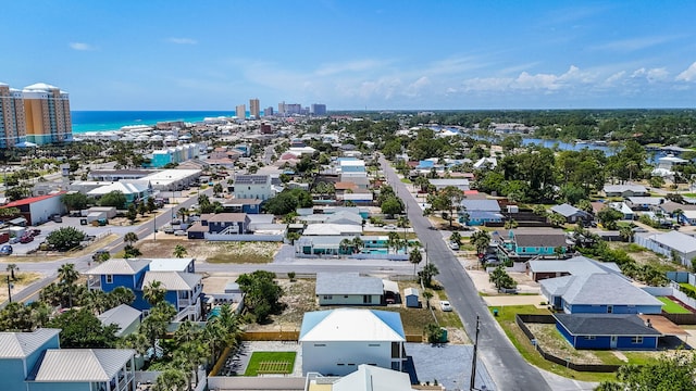 7215 Sunset Ave, Panama City Beach, FL 32408 - aerial view of residential area featuring a large body of water