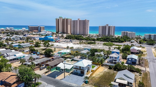 7215 Sunset Ave, Panama City Beach, FL 32408 - drone / aerial view of a nearby body of water
