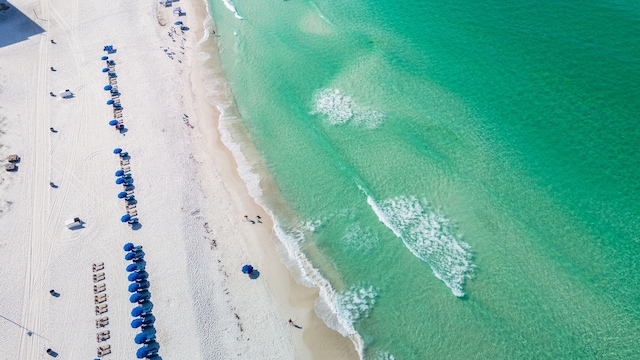 7215 Sunset Ave, Panama City Beach, FL 32408 - drone / aerial view of unending shoreline
