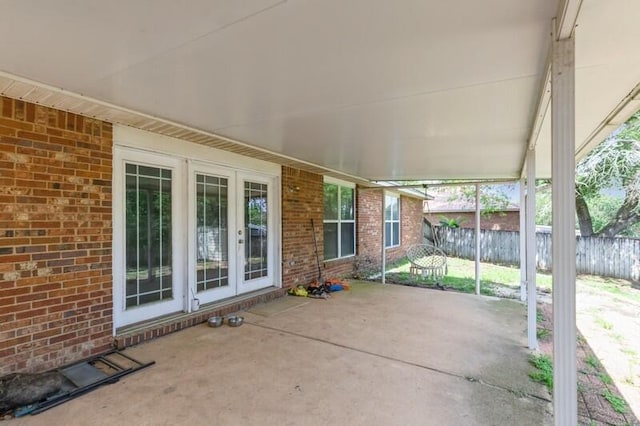 527 Tom Sawyer Ln, Crestview, FL 32536 - view of patio / terrace with french doors