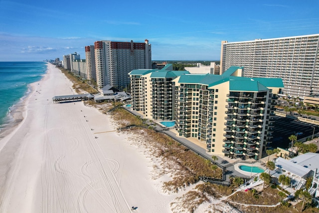 9850 S Thomas Dr Unit 1012W, Panama City, FL 32408 - bird's eye view of unending shoreline