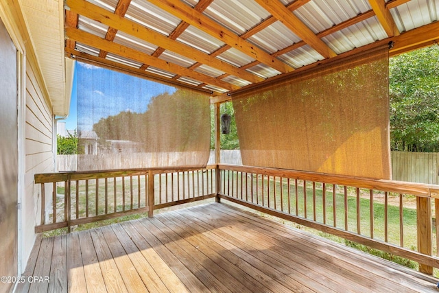 1069 Caswell Rd, Defuniak Springs, FL 32433 - view of wooden terrace