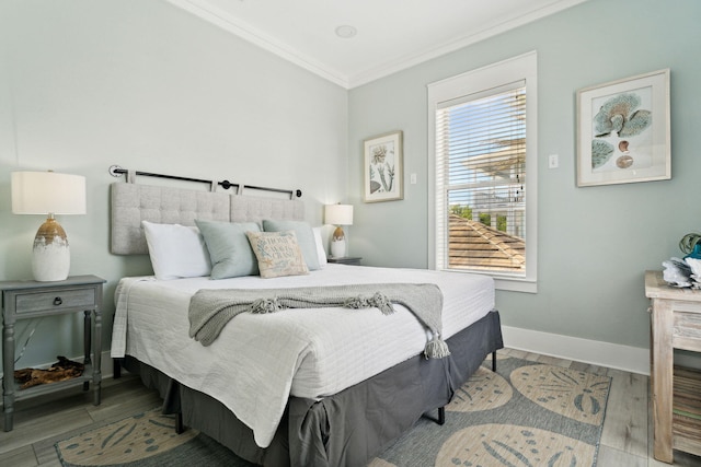 30 Los Angeles St, Miramar Beach, FL 32550 - bedroom featuring crown molding and wood finished floors