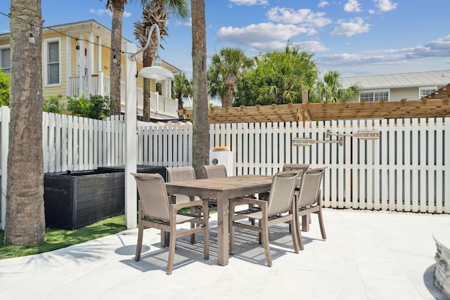 30 Los Angeles St, Miramar Beach, FL 32550 - view of patio / terrace featuring outdoor dining space