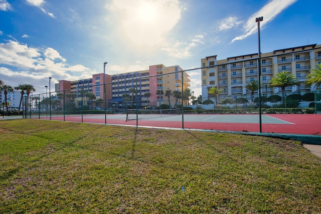 885 Santa Rosa Blvd Unit 208, Fort Walton Beach, FL 32548 - view of tennis court