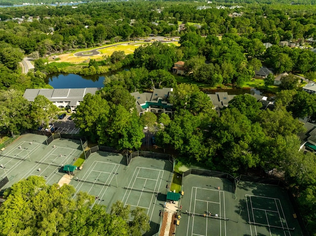 310 Westlake Ct Unit 310, Niceville, FL 32578 - bird's eye view of a nearby body of water and a heavily wooded area