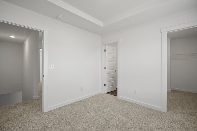 5862 Tyndall Pl, Panama City, FL 32404 - unfurnished bedroom with carpet, a walk in closet, and a closet