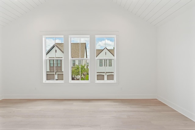 368 Ridgewalk Cir Lot 44B, Santa Rosa Beach, FL 32459 - bonus room featuring lofted ceiling, light wood-style floors, and wooden ceiling