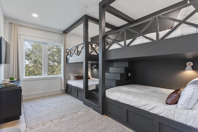 185 Dune Dr, Santa Rosa Beach, FL 32459 - bedroom with baseboards and recessed lighting