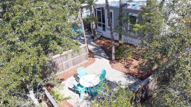173 W Willow Mist Rd, Inlet Beach, FL 32461 - view of yard featuring a patio area