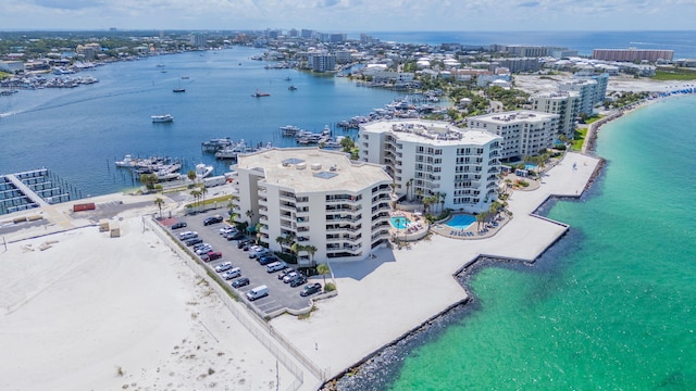 100 Gulf Shore Dr Unit 305, Destin, FL 32541 - view of urban area featuring a nearby body of water and apartment complex / building