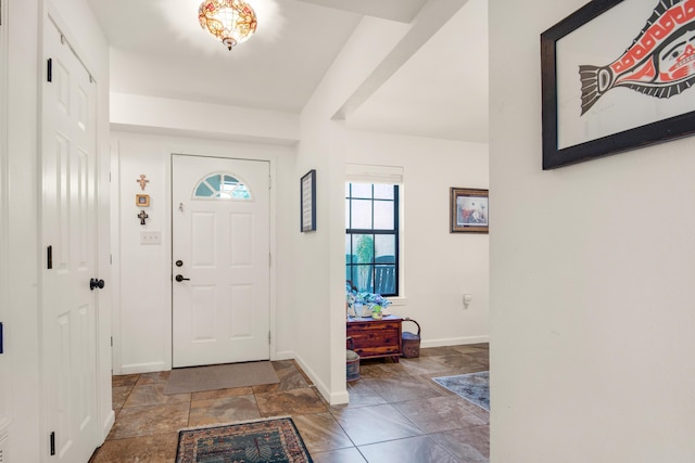 1090 5th Ave, Shalimar, FL 32579 - entrance foyer with stone finish floors