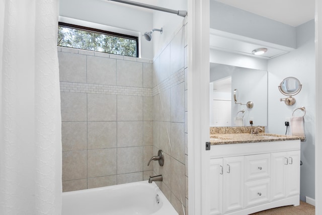 1090 5th Ave, Shalimar, FL 32579 - bathroom with shower / bath combo and vanity