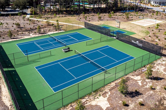 133 E Firethorn Cir, Inlet Beach, FL 32461 - view of tennis court