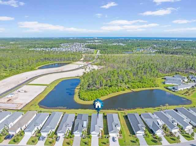 128 Ravine Rd, Watersound, FL 32461 - aerial view of property's location featuring a large body of water and nearby suburban area