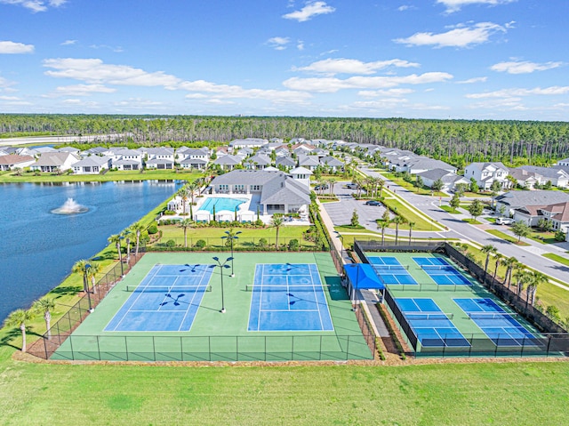 128 Ravine Rd, Watersound, FL 32461 - aerial perspective of suburban area with a large body of water