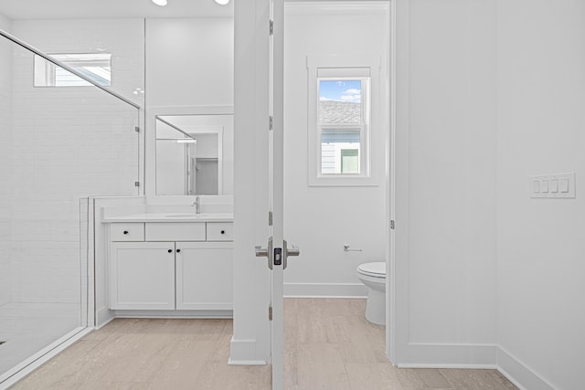 128 Ravine Rd, Watersound, FL 32461 - bathroom featuring vanity and a stall shower
