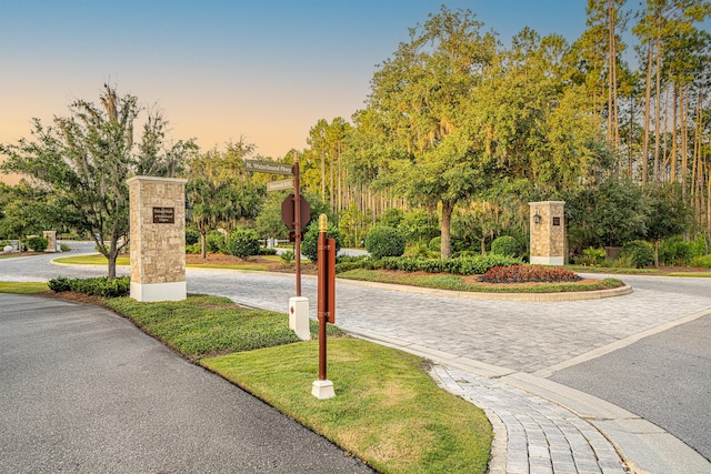 128 Ravine Rd, Watersound, FL 32461 - community sign featuring curved driveway
