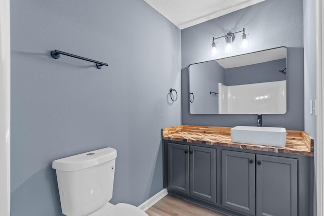 222 Swaying Pine Ct, Crestview, FL 32539 - bathroom featuring vanity and wood finished floors
