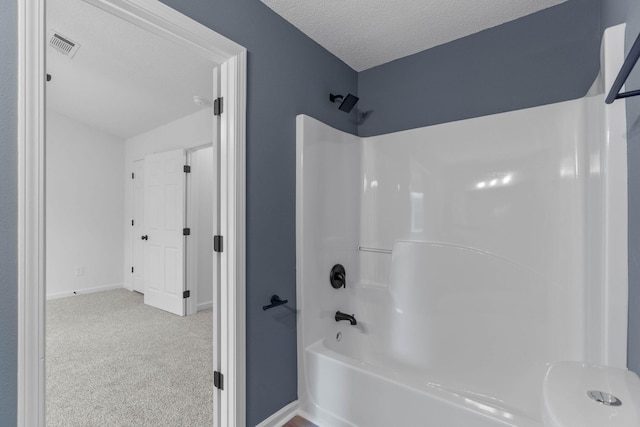 222 Swaying Pine Ct, Crestview, FL 32539 - full bathroom with shower / tub combination and a textured ceiling