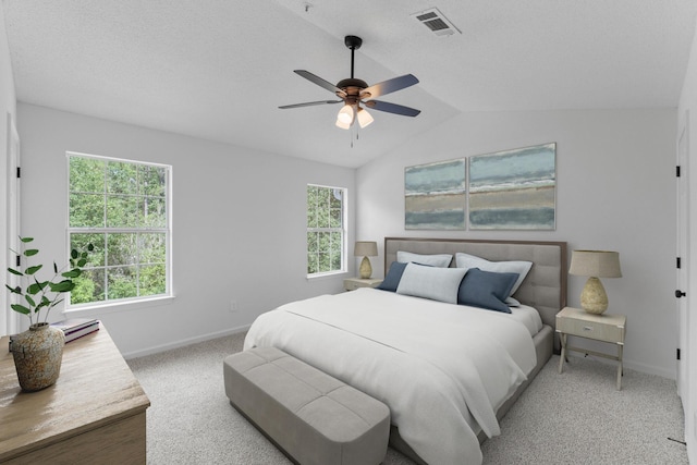 222 Swaying Pine Ct, Crestview, FL 32539 - bedroom with vaulted ceiling and ceiling fan