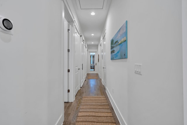 22 Cypress Rdg, Santa Rosa Beach, FL 32459 - hallway featuring wood finished floors and recessed lighting