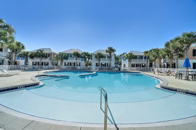 198 Somerset Bridge Rd Unit 143, Santa Rosa Beach, FL 32459 - community pool with a residential view and a patio