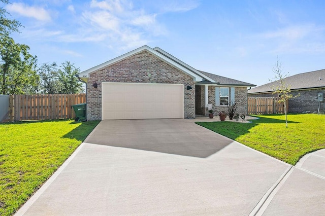 4649 Naval Ct, Crestview, FL 32539 - ranch-style home featuring brick siding, driveway, and an attached garage