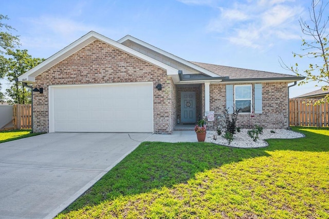 4649 Naval Ct, Crestview, FL 32539 - view of front of house featuring concrete driveway, brick siding, and a garage