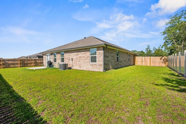 4649 Naval Ct, Crestview, FL 32539 - back of house with a fenced backyard and brick siding